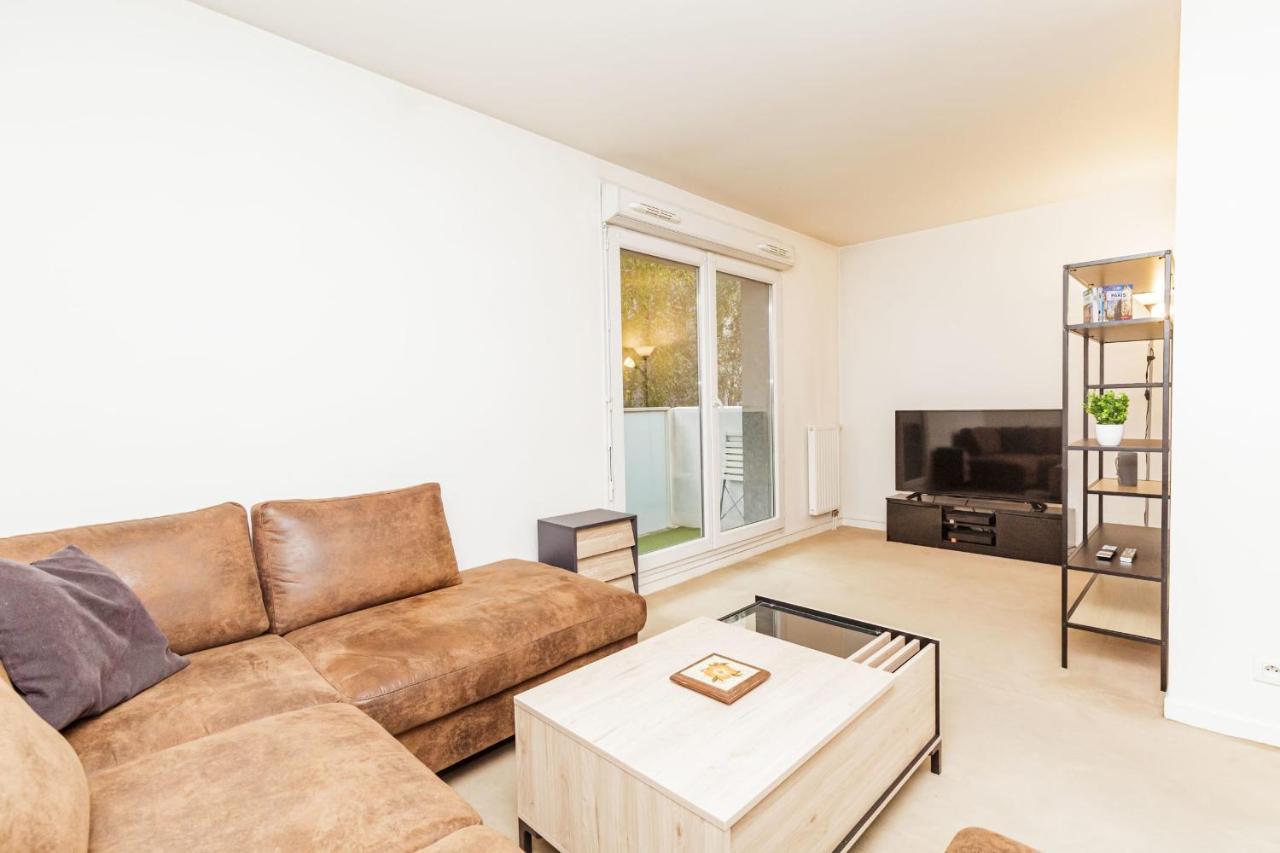 Bright 68 M2 Apartment Near The Stade De France Aubervilliers Zewnętrze zdjęcie