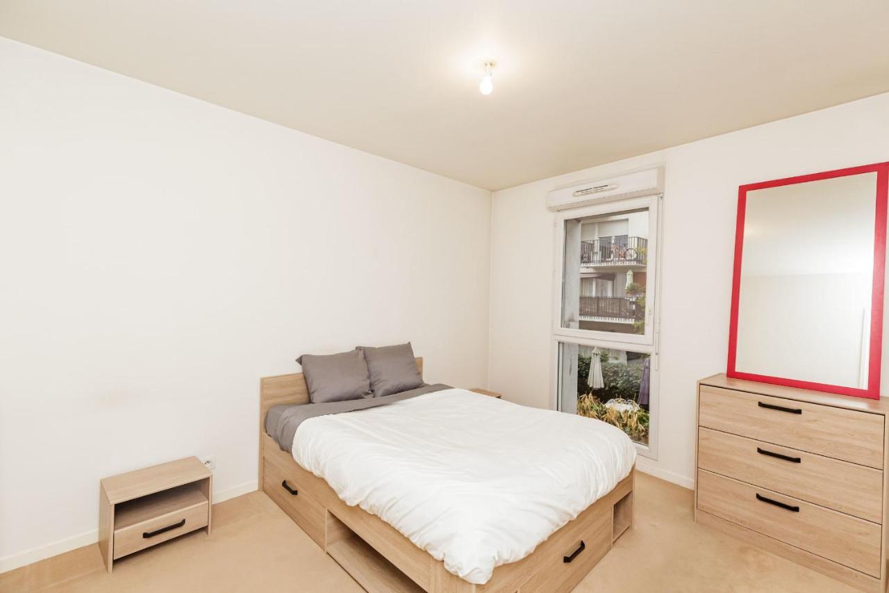 Bright 68 M2 Apartment Near The Stade De France Aubervilliers Zewnętrze zdjęcie